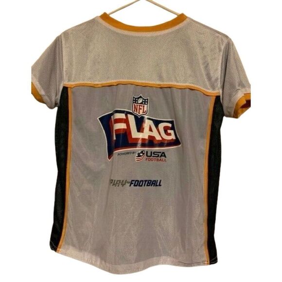 PITTSBURGH STEELERS SIZE YOUTH LARGE REVERSIBLE FLAG FOOTBALL JERSEY - Picture 5 of 5